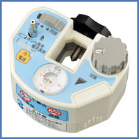 呼吸同調器／DS15流量調整器内蔵一体型